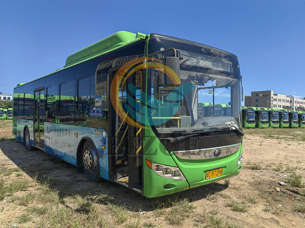 YUTONG Used Oil-Gas Hydrid City Bus