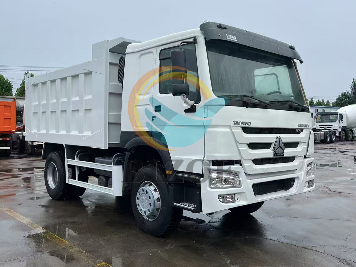 Sinotruk White Used Dump Truck